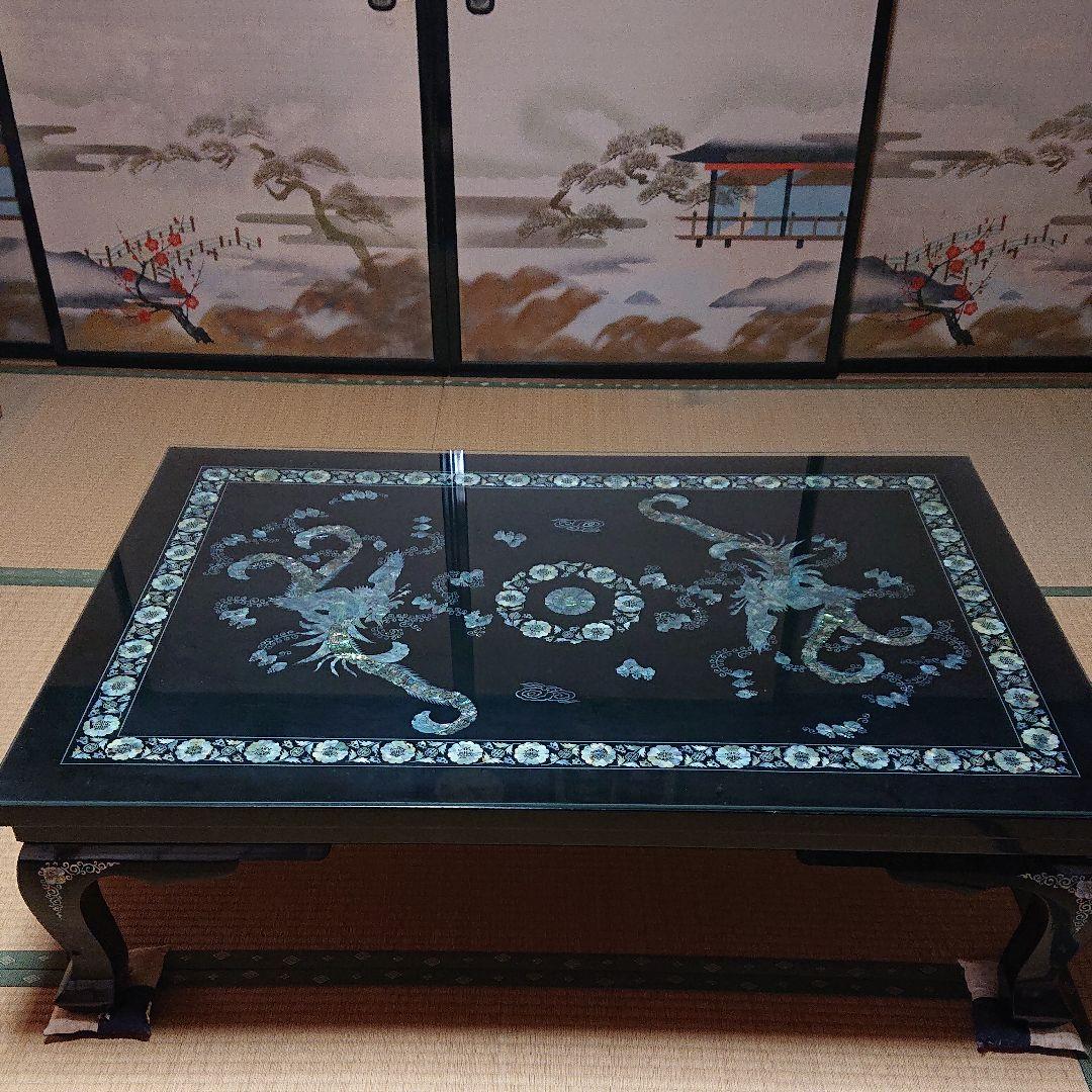 螺鈿座卓