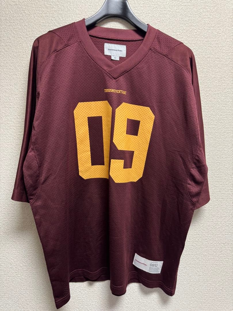 シャツ thisisneverthat Mesh Football Jersey