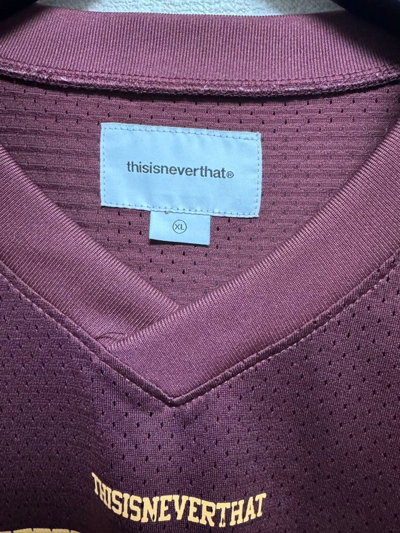 シャツ thisisneverthat Mesh Football Jersey