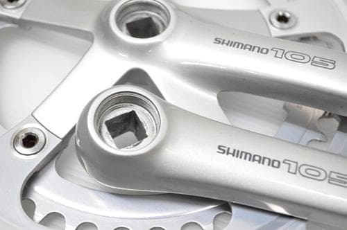 SHIMANO 105 1055-1056クランクパーツセット美品