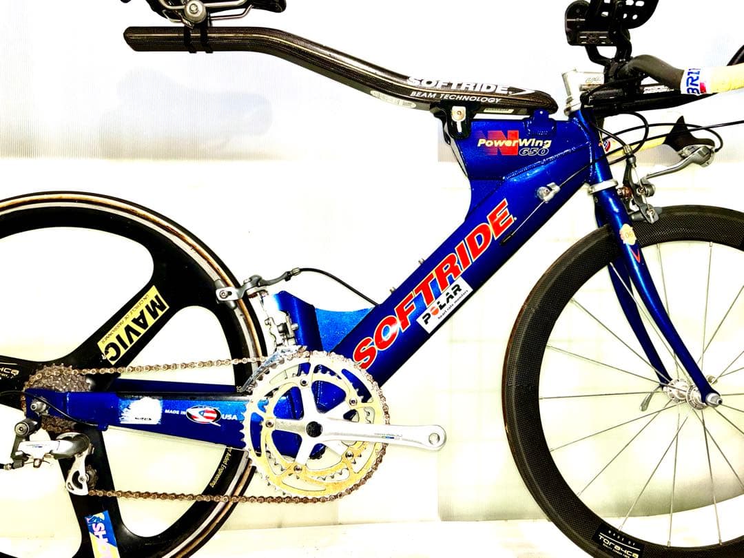 SOFTRIDE PowerWing 650ホイール以外のフレームセットとパーツ