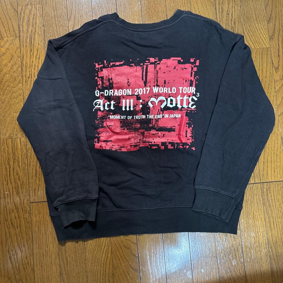 G-DRAGON 2017 WORLD TOUR スウェット　Lサイズ