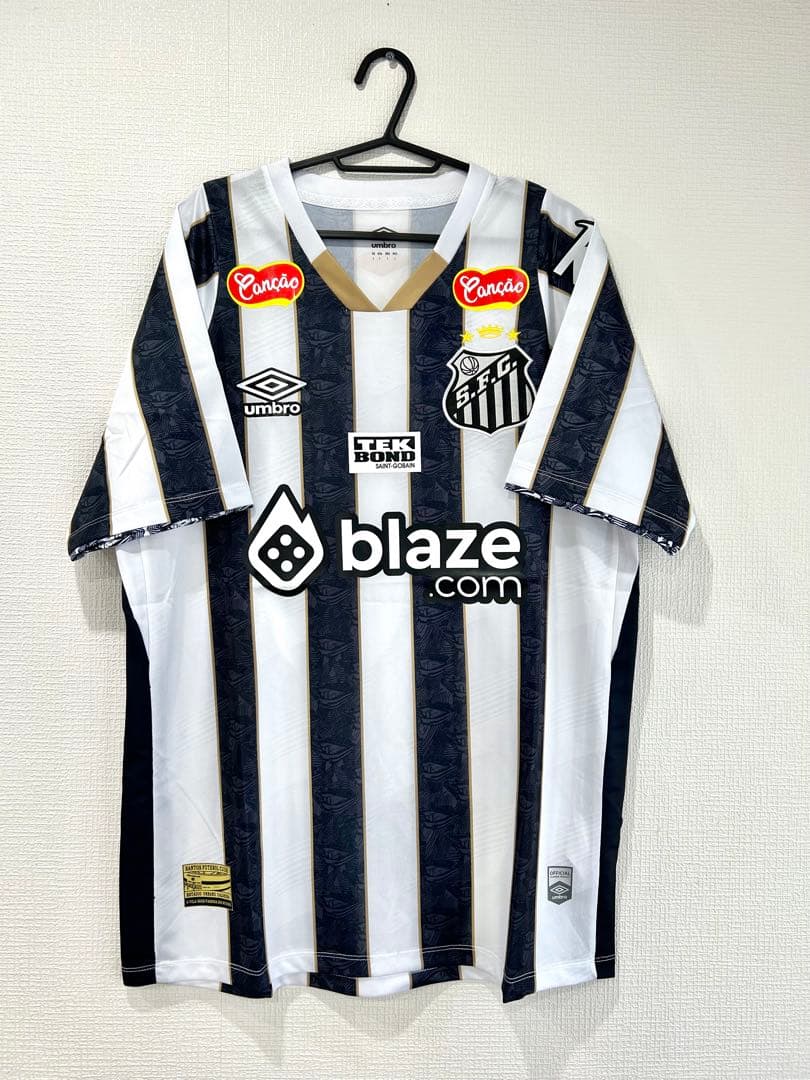 新品タグ付き　2025 サントスFC アウェイジャージ　ネイマールNo.10
