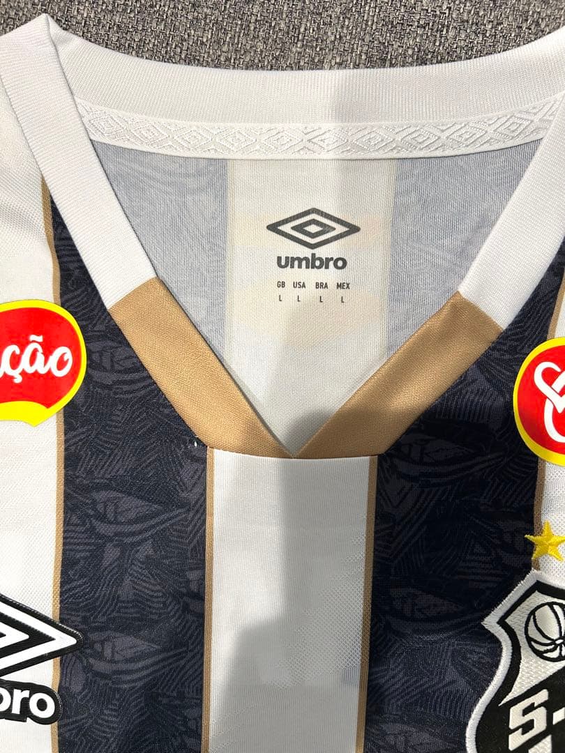 新品タグ付き　2025 サントスFC アウェイジャージ　ネイマールNo.10