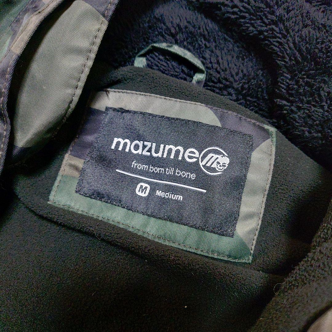 美品！！mazume 迷彩柄 フード付きレインウェア Mサイズ