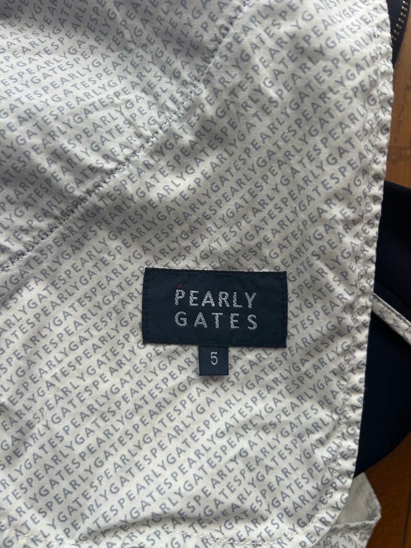 PEARLY GATES ゴルフパンツ ネイビー　サイズ5(Ｌ)