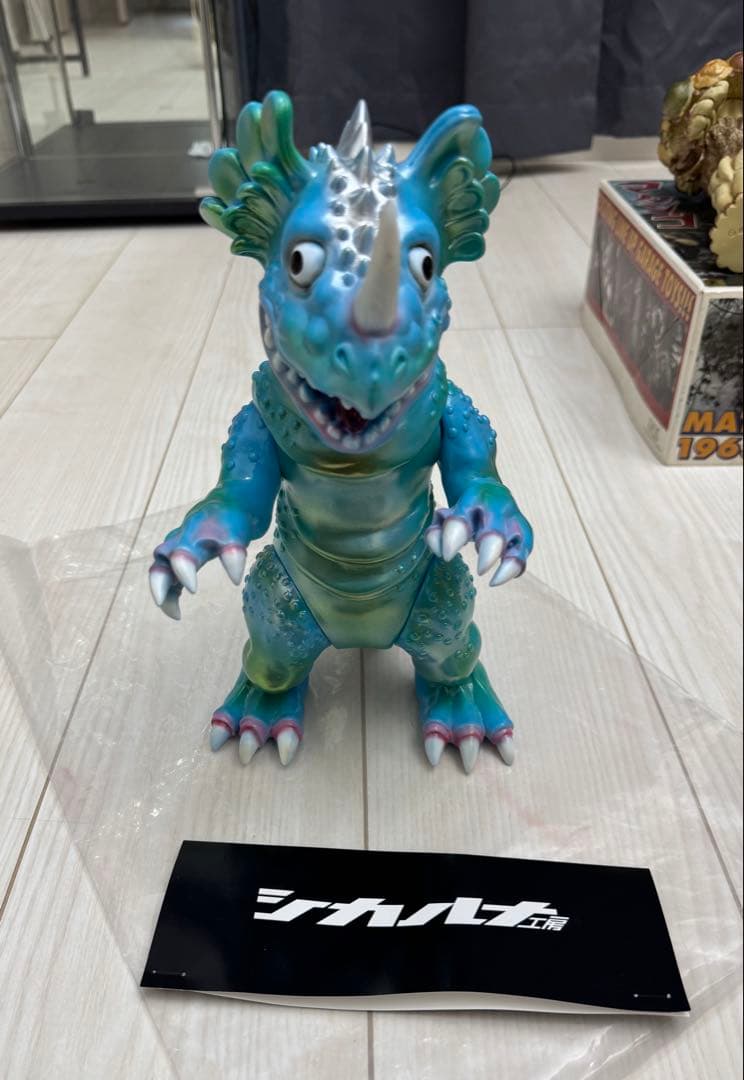 怪獣マリンコング（口を開けたバージョン ライトペイント版）シカルナ工房
