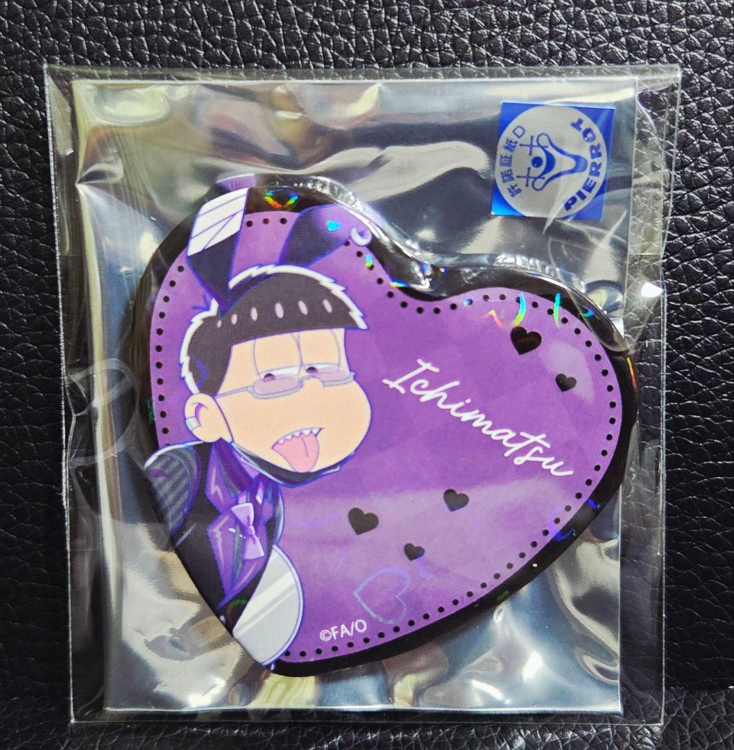 ★おそ松さん★ハート型ホログラム缶バッジ/バニーボーイver.★コンプリート★