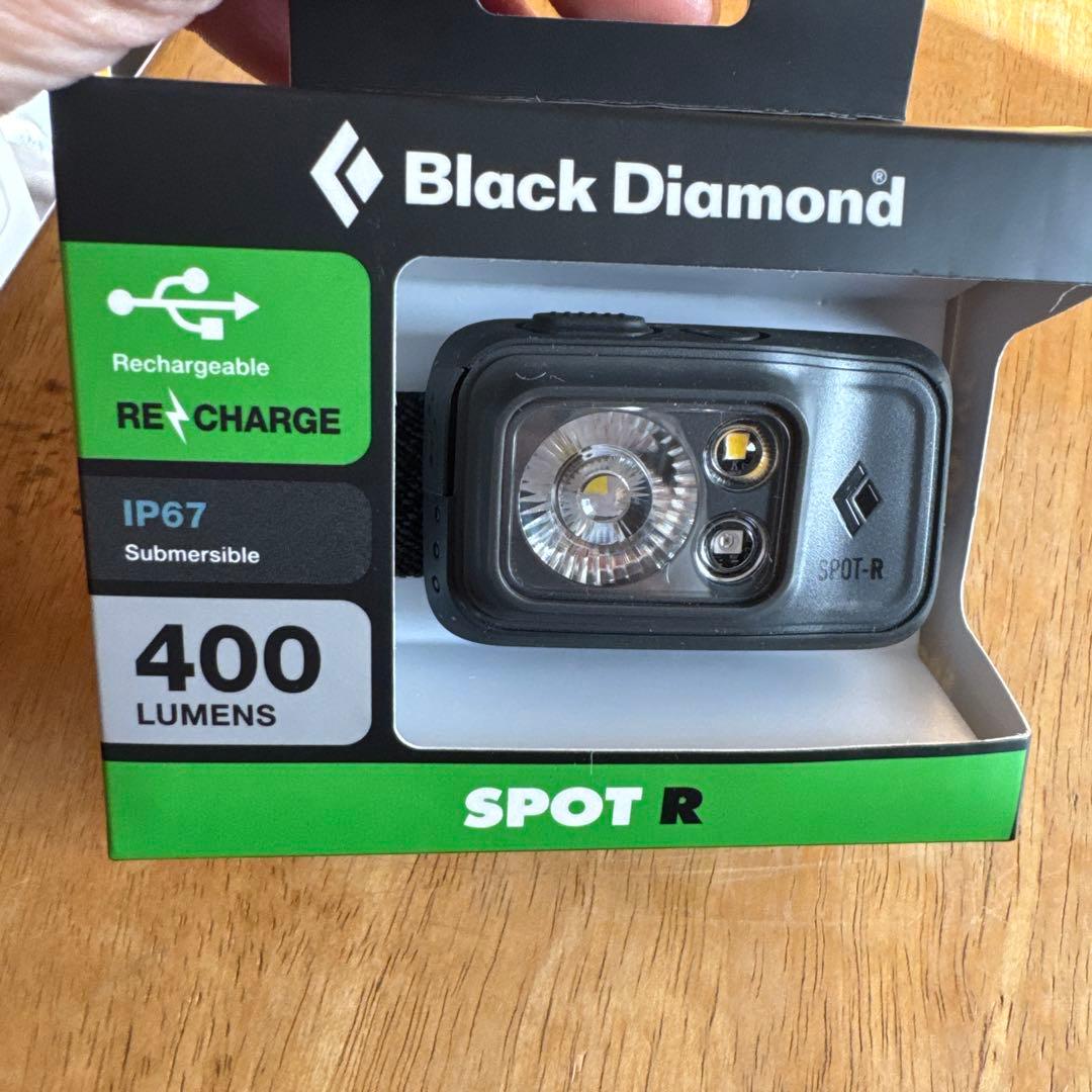  SPOT R 充電式 ヘッドランプ 400ルーメン