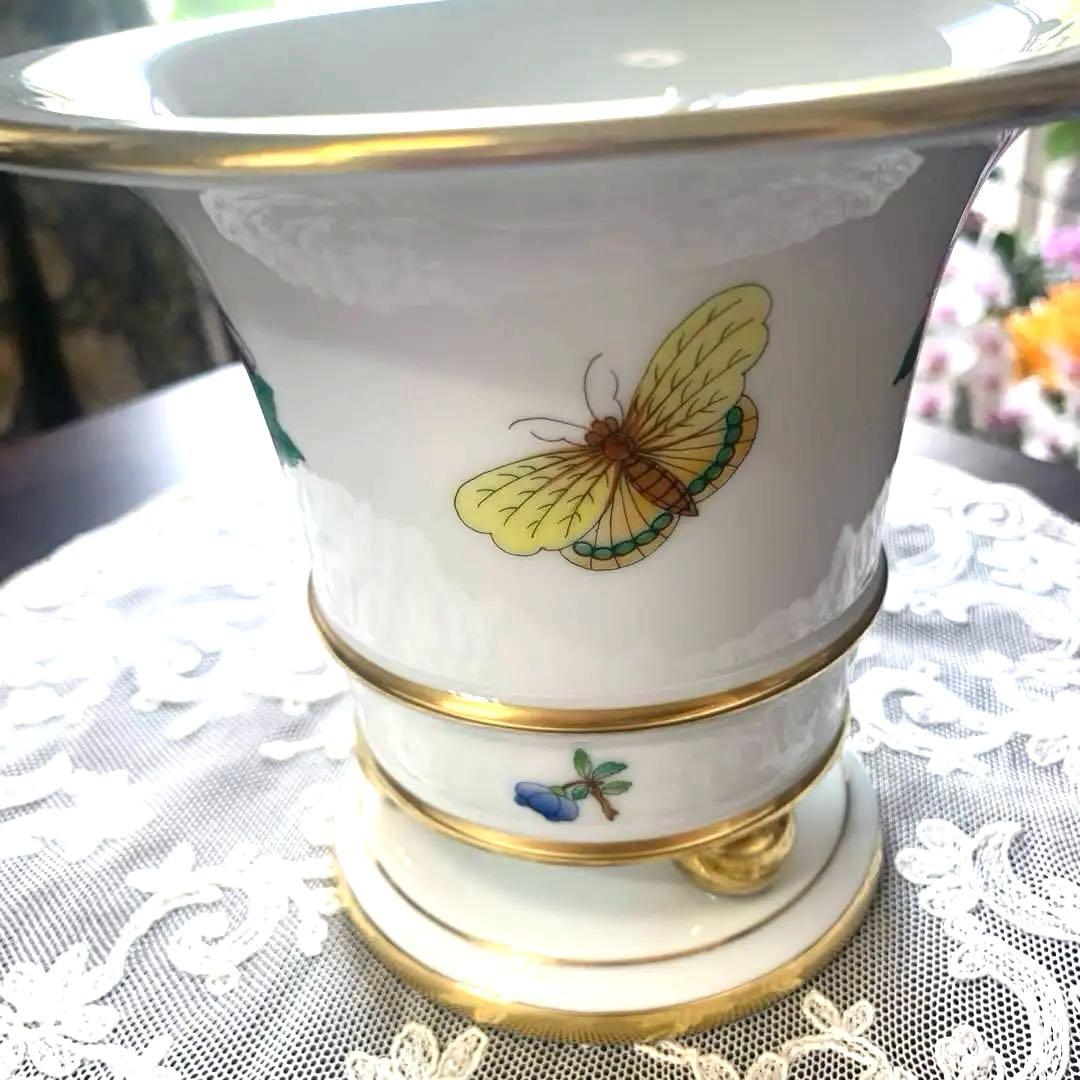 再お値下げ☆Herend ヘレンド ヴィクトリア アンピールフラワーベース 花瓶