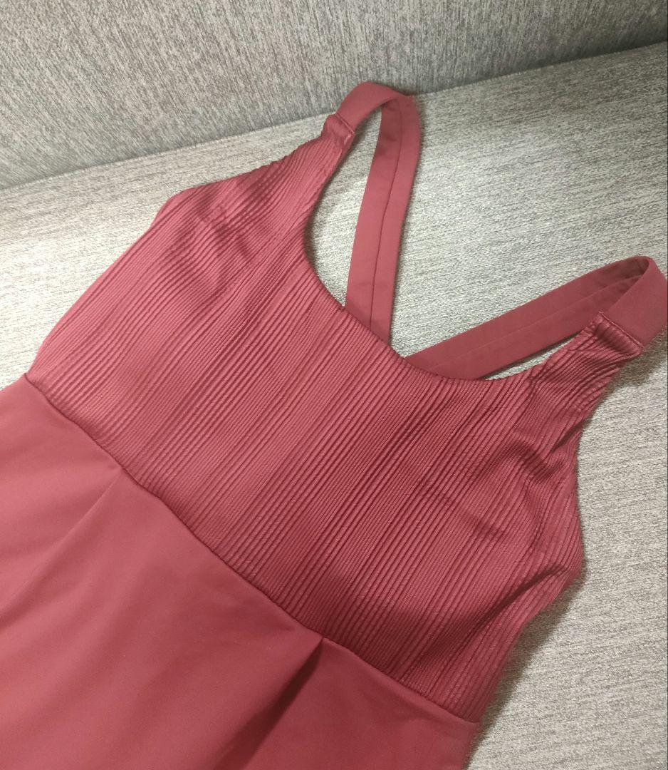 ⑪【美品】SUKALA スカーラ ヨガウェア フレアタンクトップ L レッド