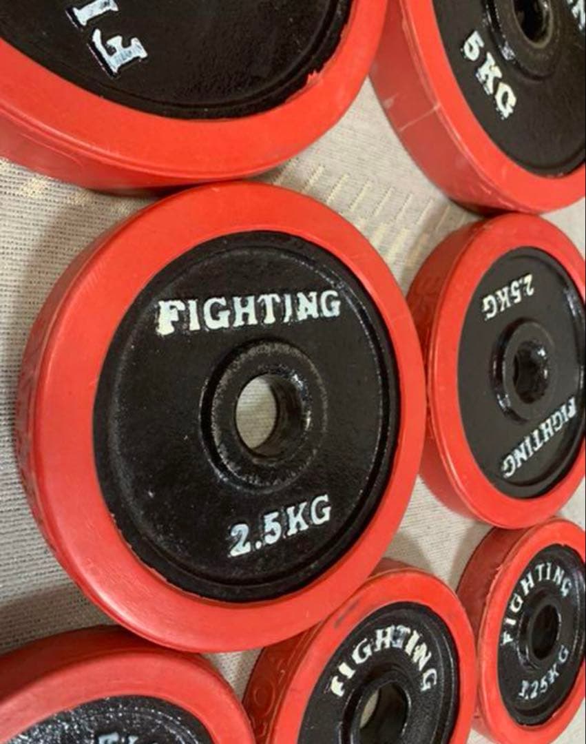 FIGHTING ダンベルセット 20kg（5kg 2.5kg 1.25kg）