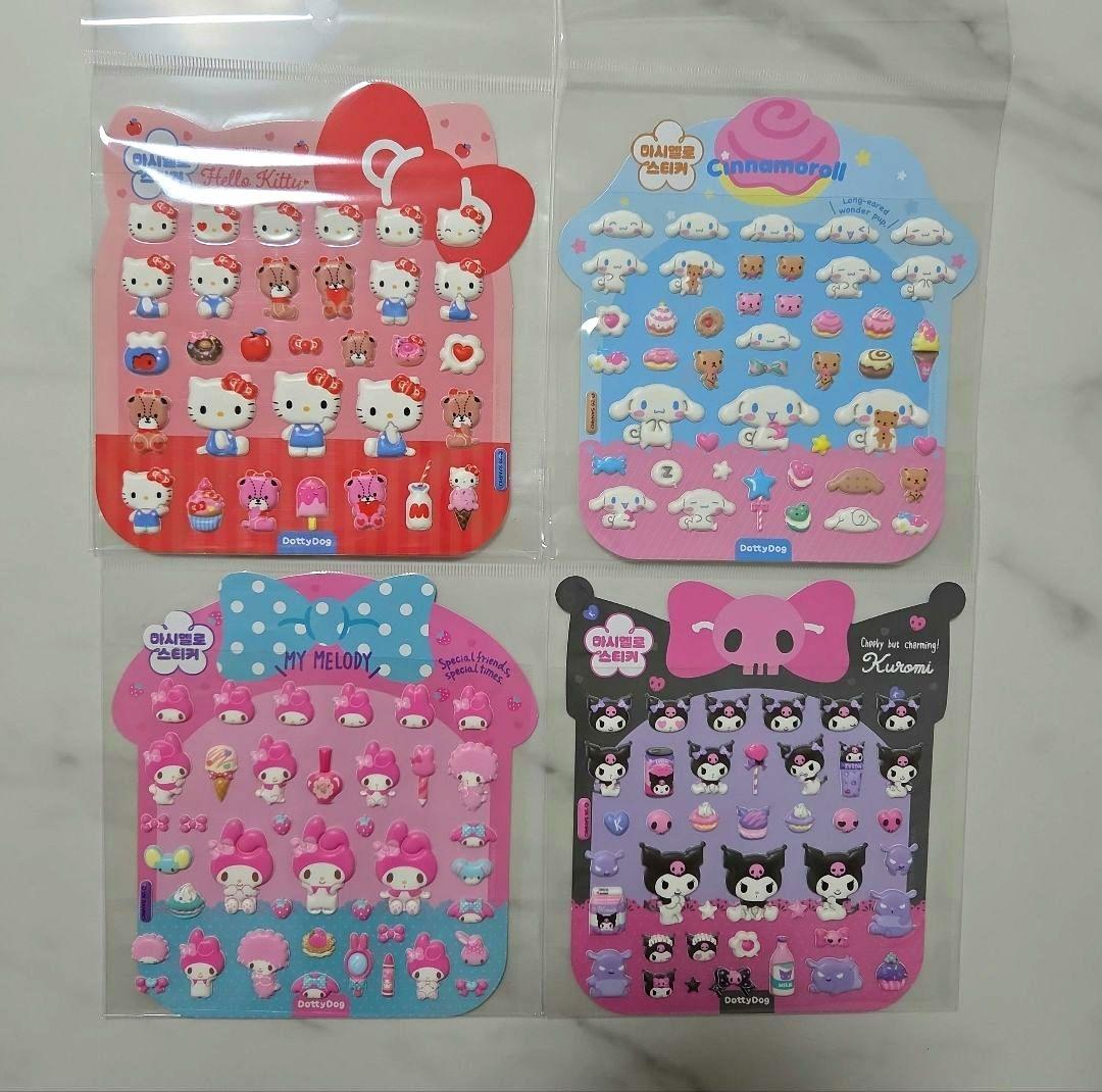 【新品】韓国 ボンボンドロップシール マシュマロ サンリオ