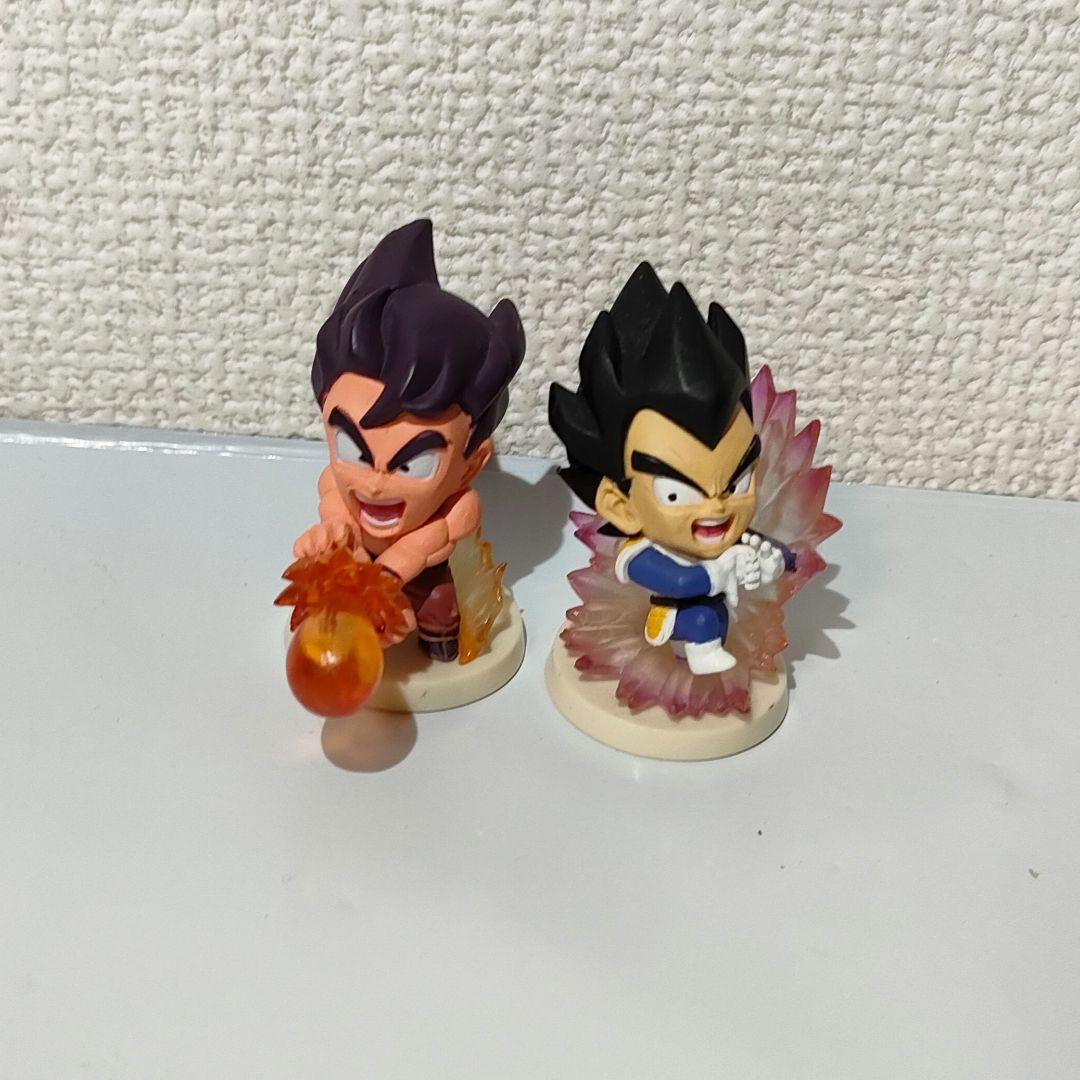 ☆　アニメヒーローズ　ドラゴンボールフィギュア　孫悟空　ベジータ　ギャリック砲