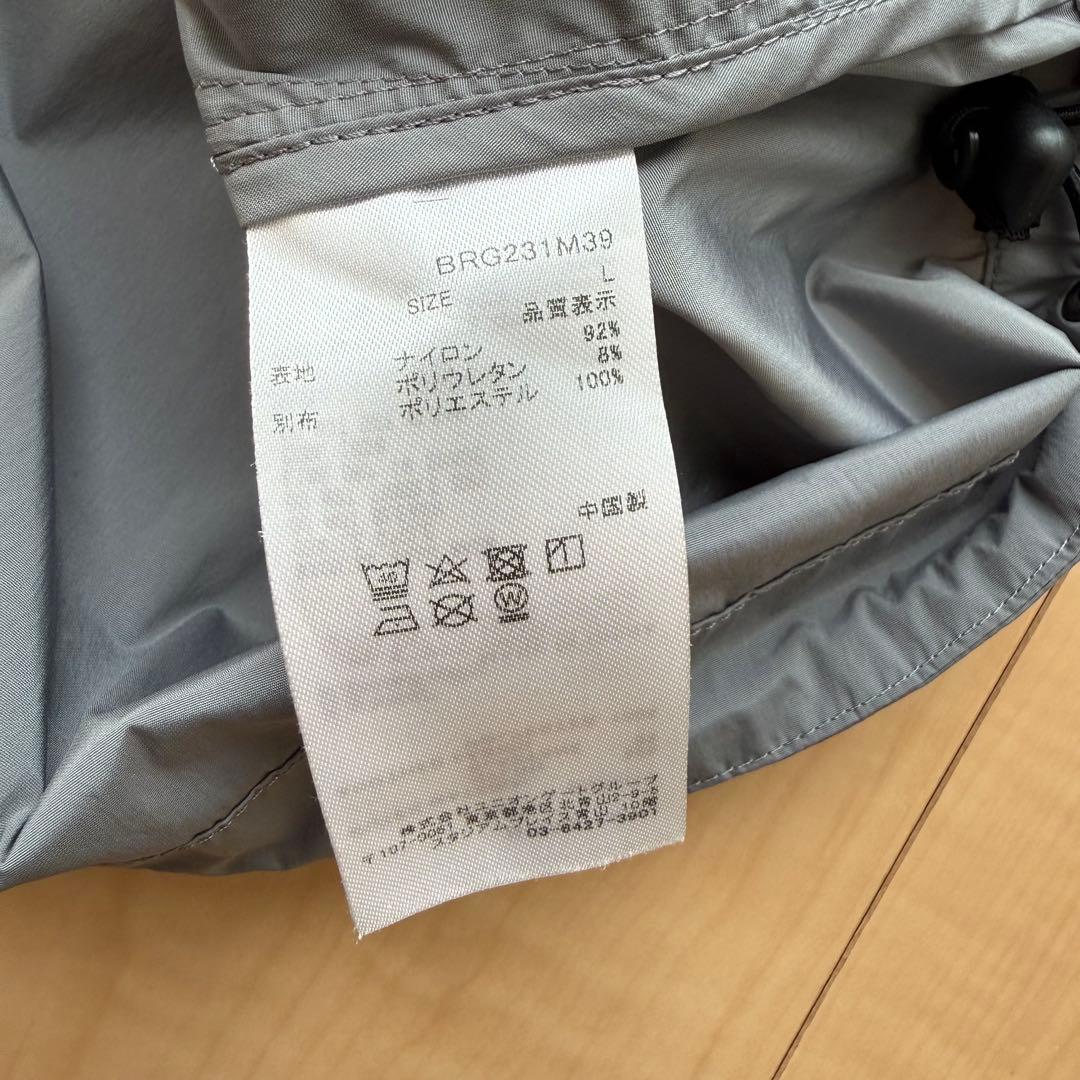 BRIEFING Stretch LIMONTA PARKA グレー L