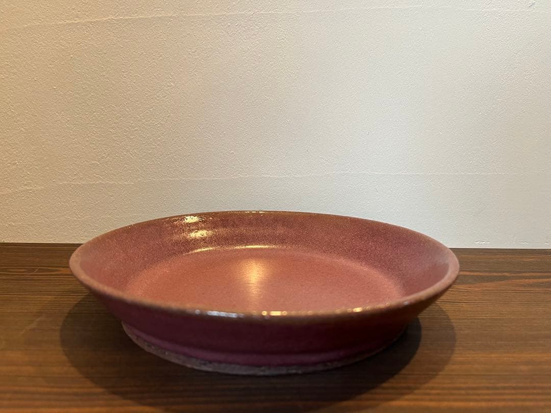 小澤基晴さん　ゆかり７寸深皿　１枚　作家さん器　未使用品