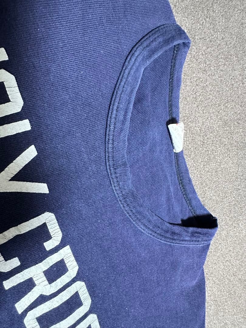 Champion HOLY CROSS 69 XL ランタグ　古着フットボールT