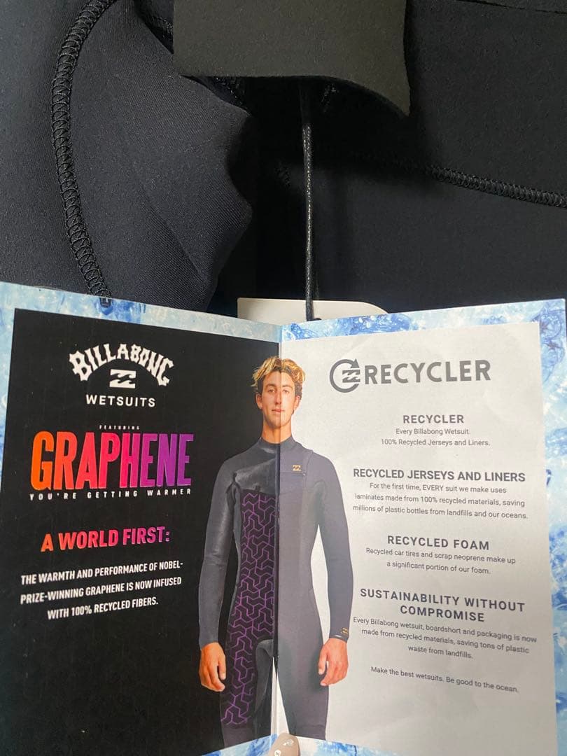 BILLABONG ウェットスーツ 半袖 Lサイズ　新品タグ付き