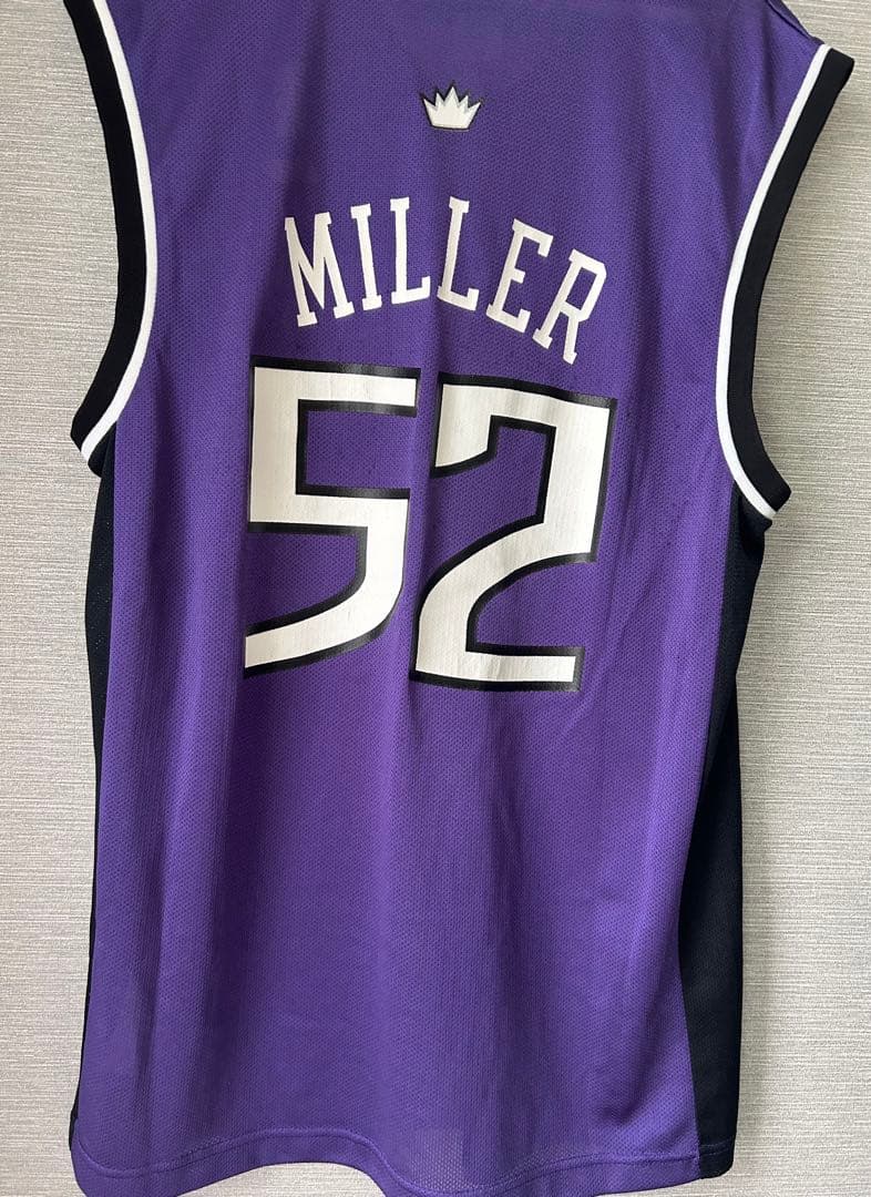 NBAサクラメント・キングス　ブラッド・ミラー　#52 ユニフォーム