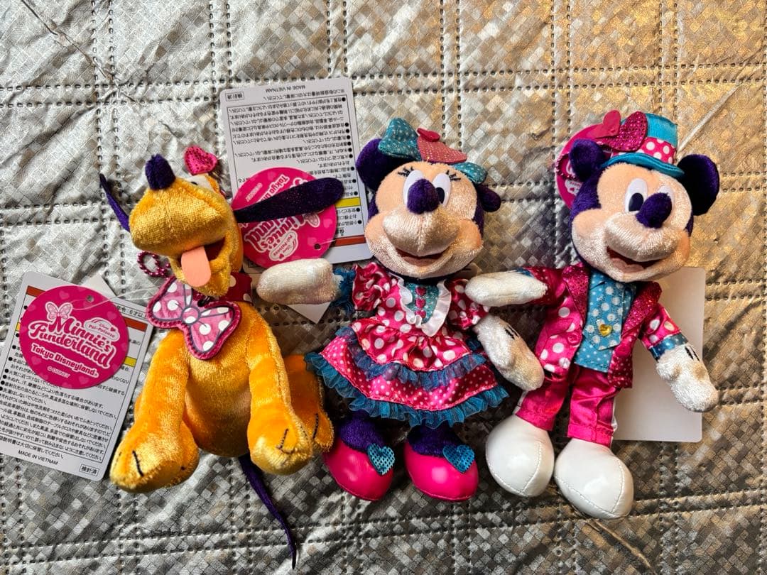 パルパルーザ ミニーのファンダーランド ぬいぐるみバッジ 東京ディズニーランド