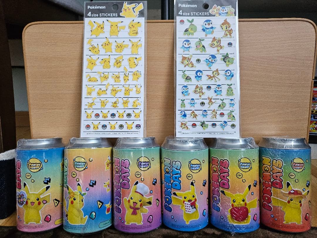 【新品未開封】【日本未発売】ピカチュウ フィギュア6体セット おまけ付き