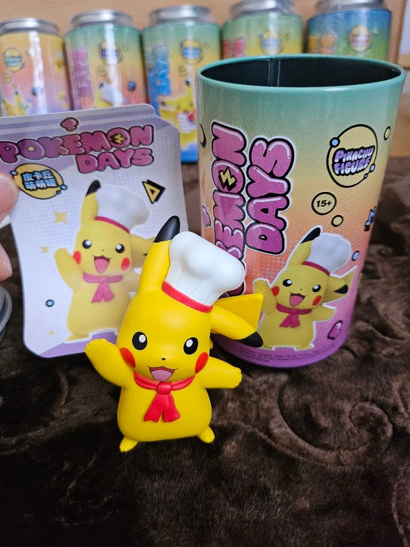 【新品未開封】【日本未発売】ピカチュウ フィギュア6体セット おまけ付き