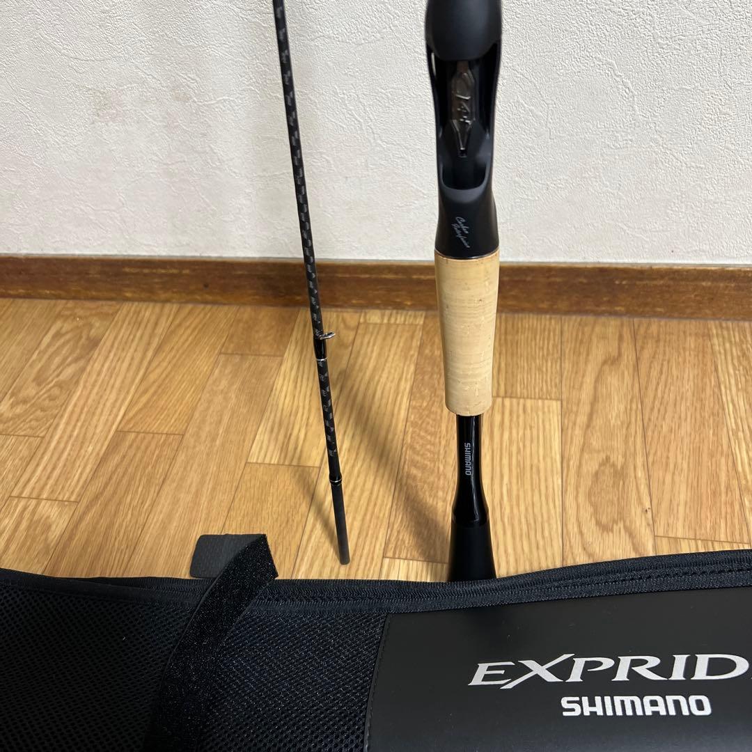 新品未使用保管品シマノバスロッド エクスプライド 163L-BFS/2