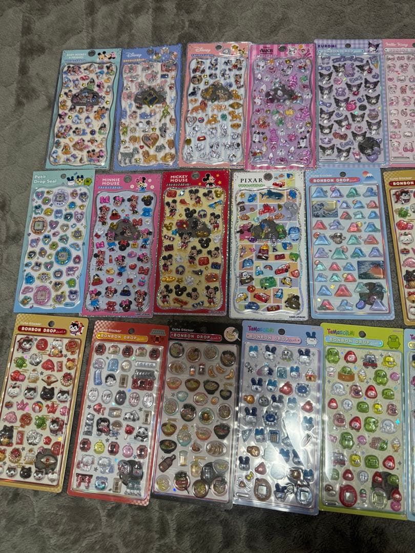 正規品★プチドロディズニーピクサー24点セット