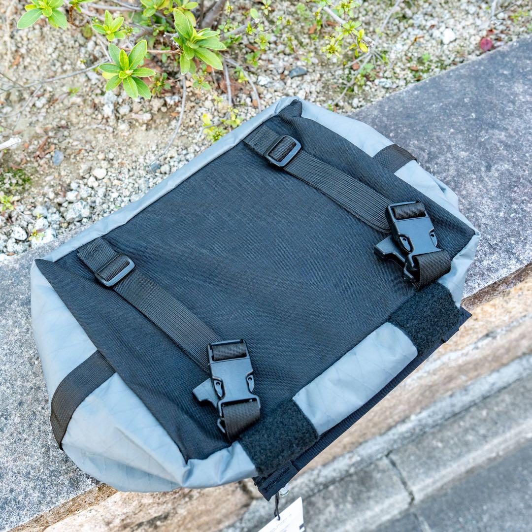 アクセサリー ILE porteur rack bag small (x-pac/grey)
