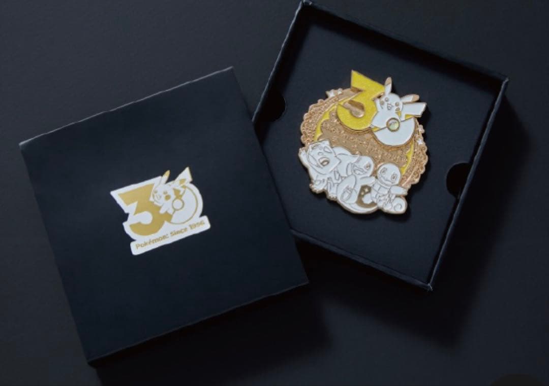 ポケモン 30周年記念 ピンバッジ 御三家