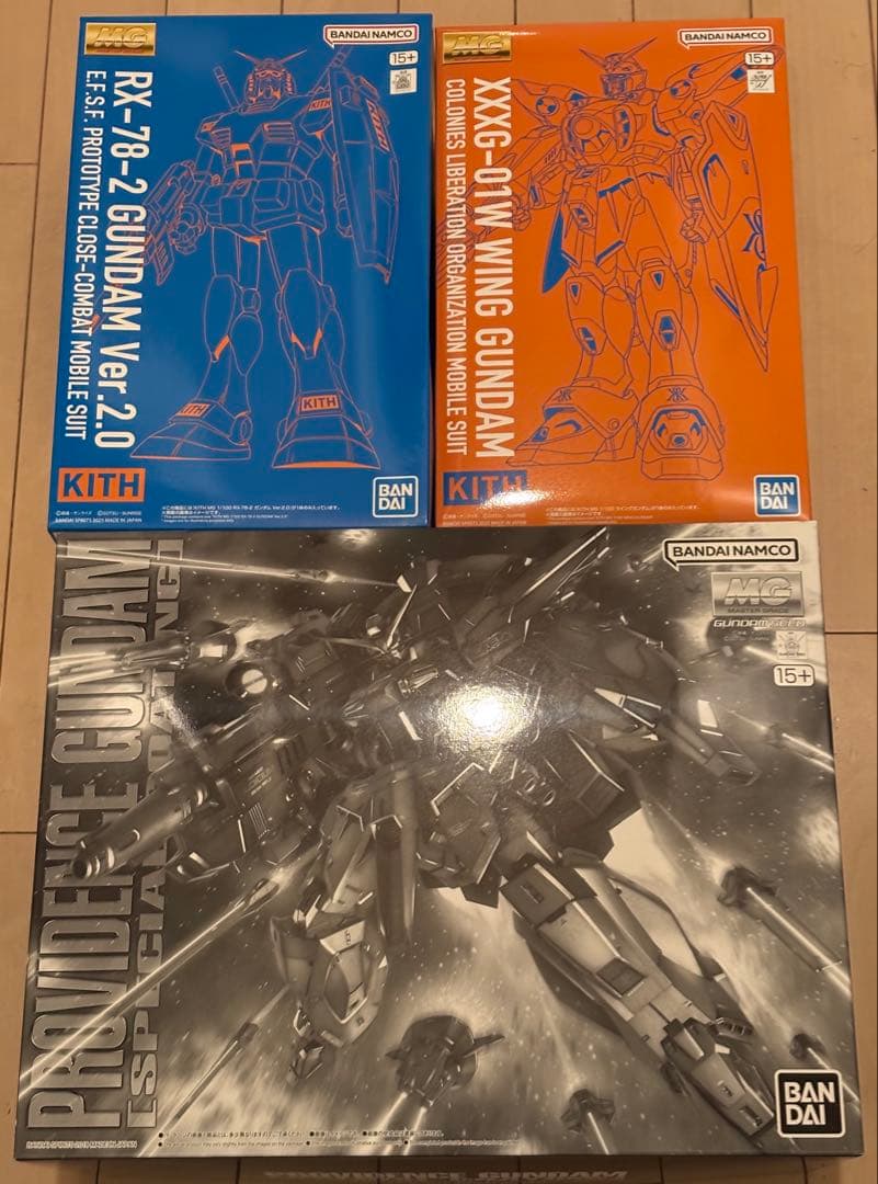フルアーマーZZガンダム　プロヴィデンス　KITHガンダム　ウイングガンダム