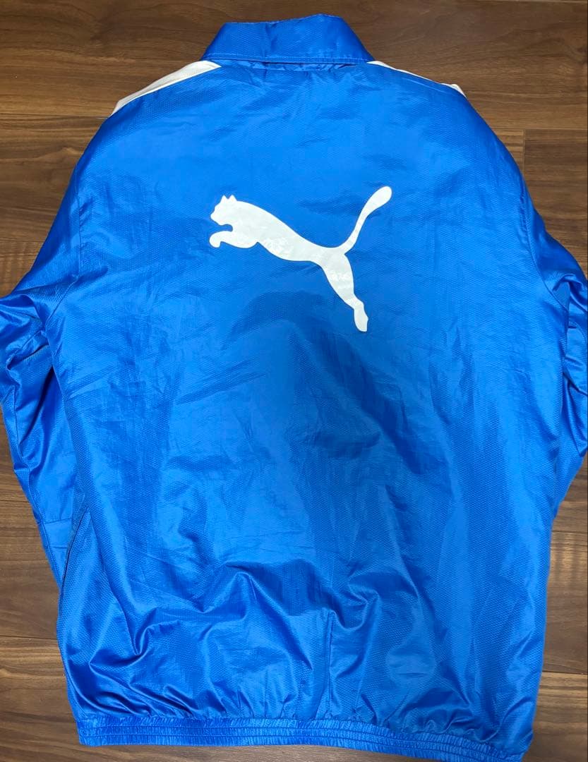 Puma 大津サッカーピステ・ウィンドブレーカー 青　上下