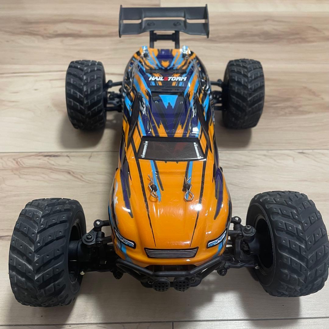 HBX 1/18 4WD オフロードバギー ラジコン バッテリー追加1 美中古品