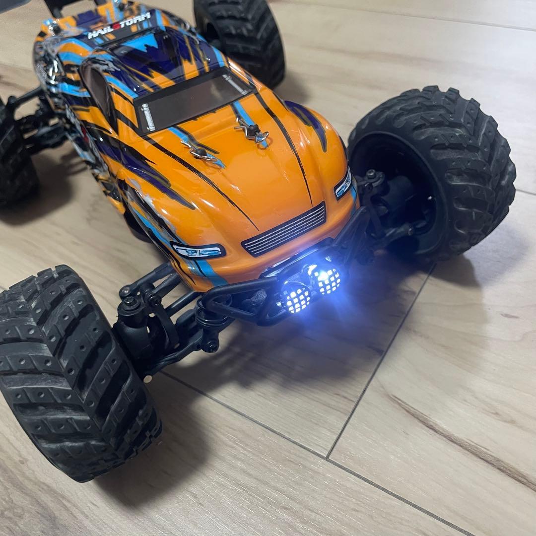 HBX 1/18 4WD オフロードバギー ラジコン バッテリー追加1 美中古品