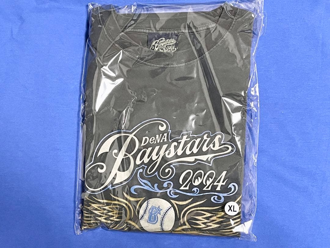 横浜DeNAベイスターズ×MOONEYES/ビンテージTシャツ XLサイズ 黒