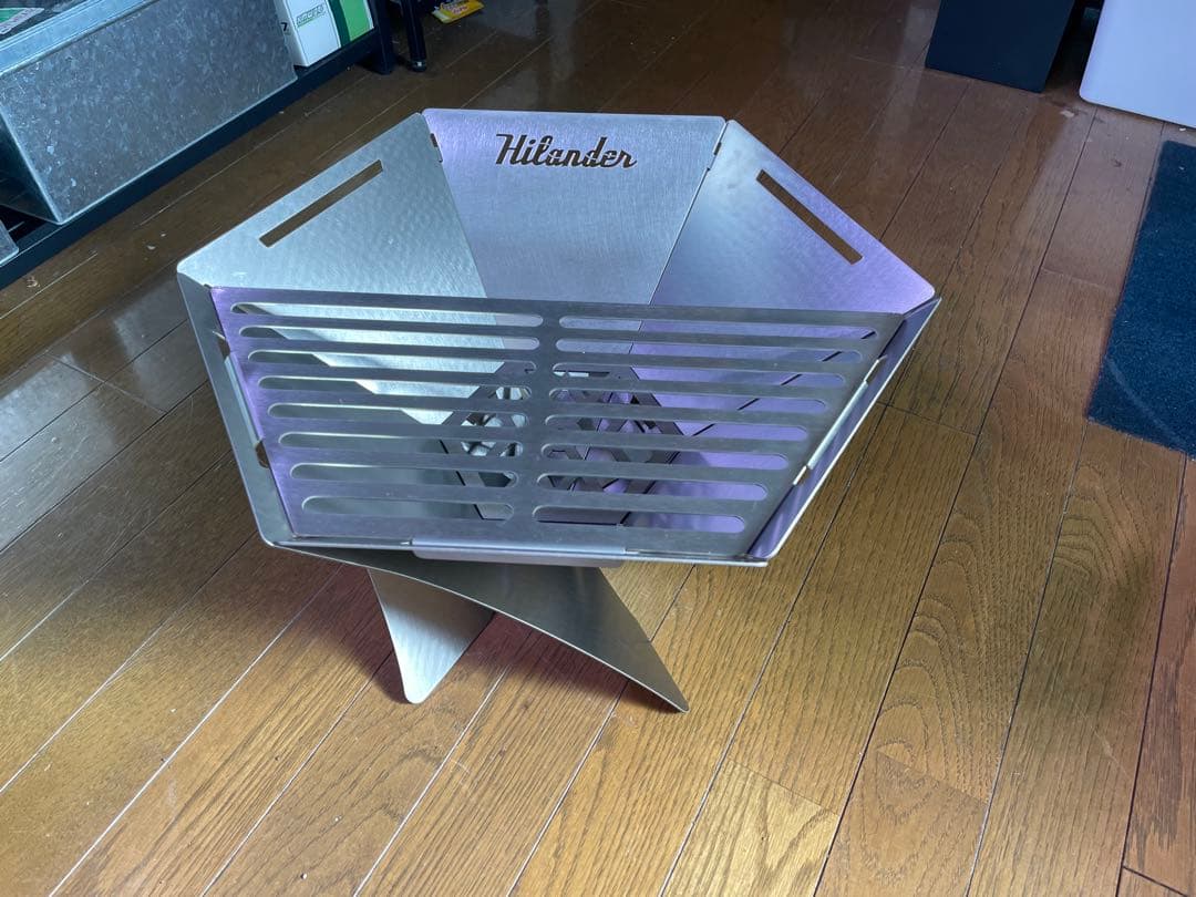 Hilander 焚き火台 六花　ステンレス製