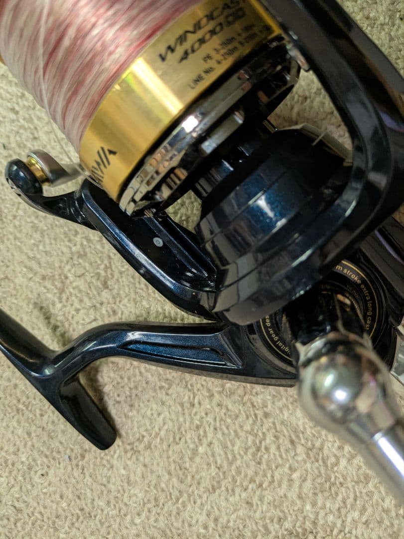 ダイワ　10ウインドキャスト4000QD 予備スプール付き