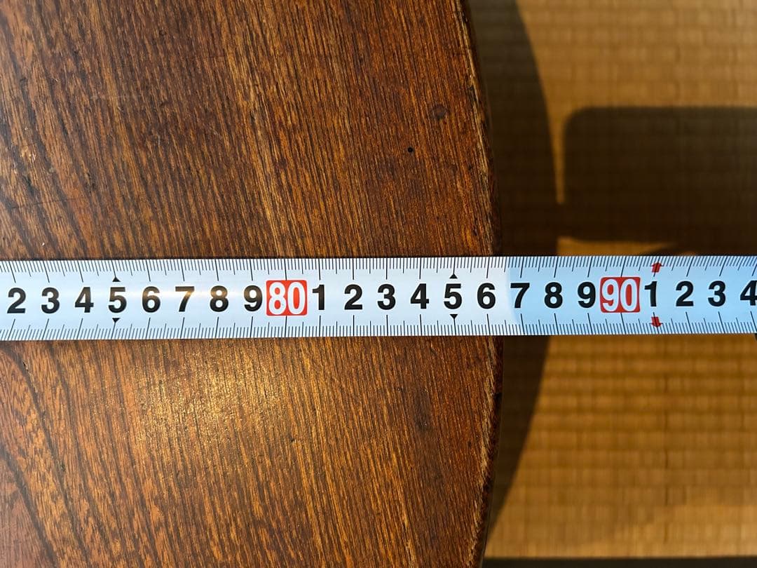 ちゃぶ台　古道具　直径86.5cm
