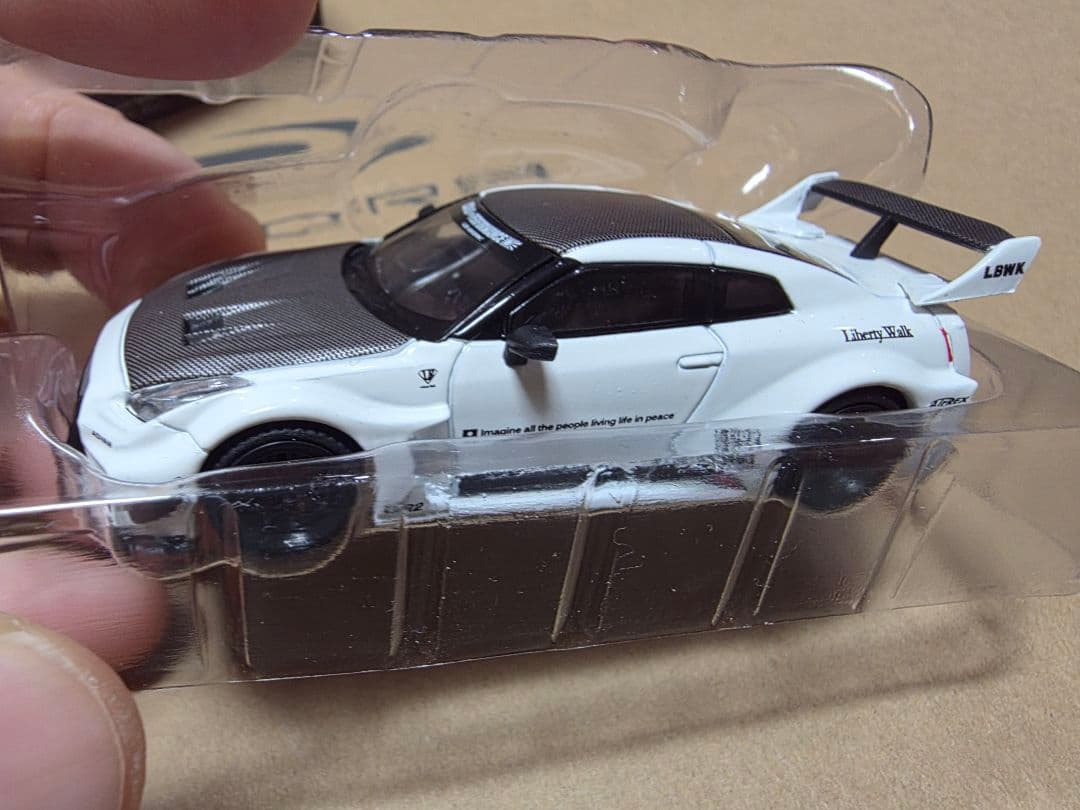 ミニカー MINIGTLB-SilhouetteWORKSGT NISSAN35GT-RR