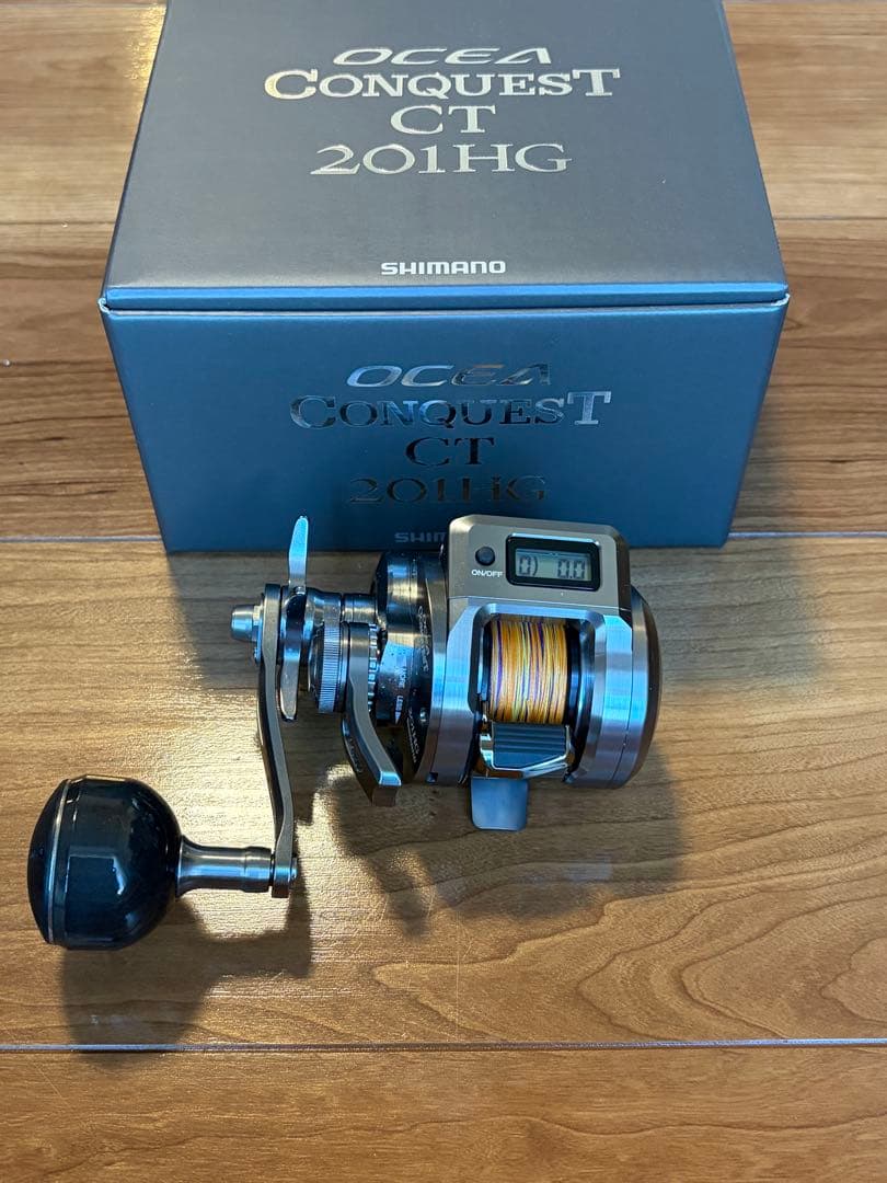 美品★シマノ(SHIMANO) 25 オシアコンクエストCT 201HG左巻き