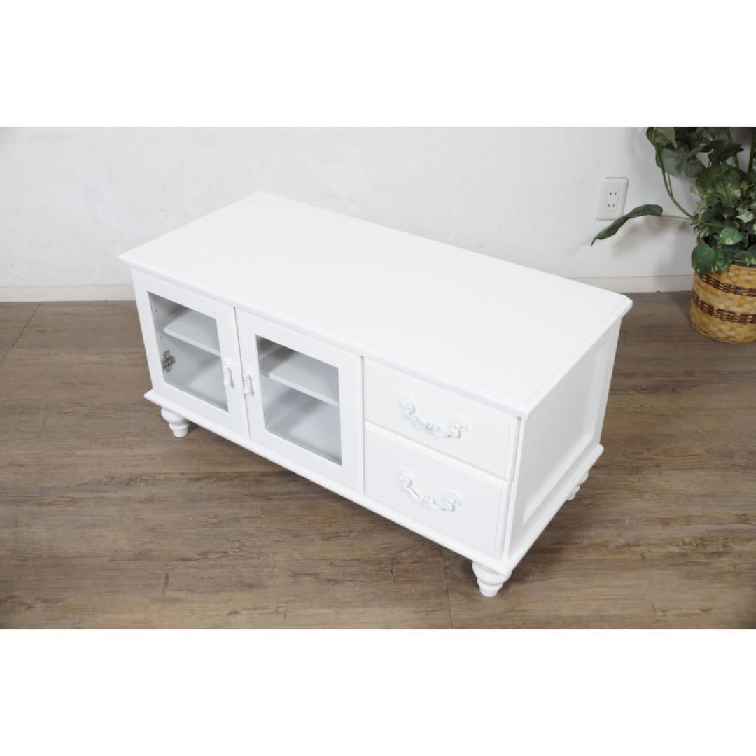 【新品・未使用】　ヨーロピアン調　アンティーク風　テレビラック　台　ボード