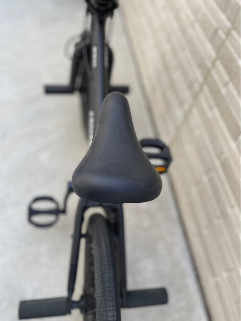 BMX 自転車 ブラック スチールフレーム16インチ