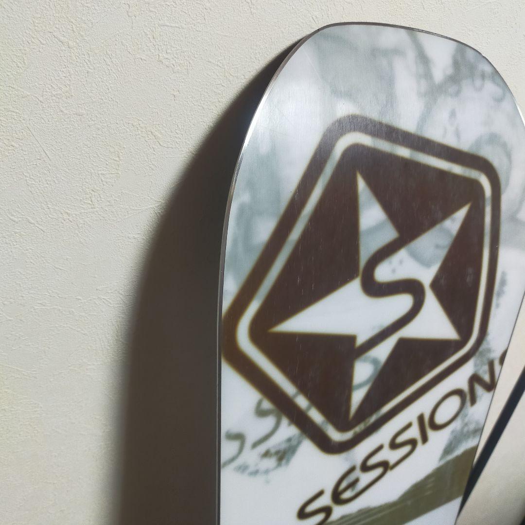 スノーボード SESSIONS 147cm チューン済み 美品 グラトリ