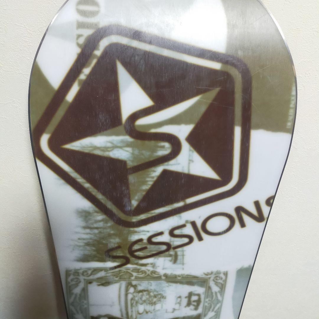 スノーボード SESSIONS 147cm チューン済み 美品 グラトリ