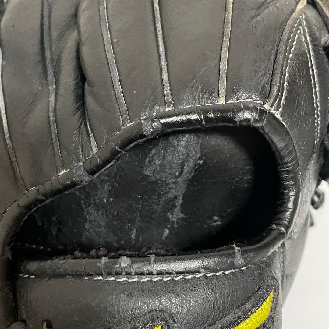 【激レア】 MIZUNO ワールドウィン 軟式グローブ ブラック オイル付き