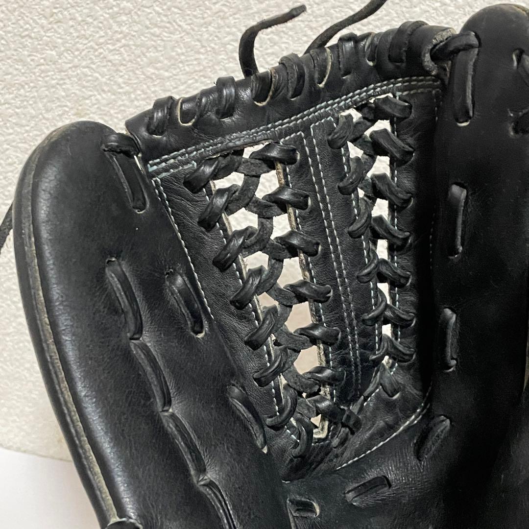 【激レア】 MIZUNO ワールドウィン 軟式グローブ ブラック オイル付き