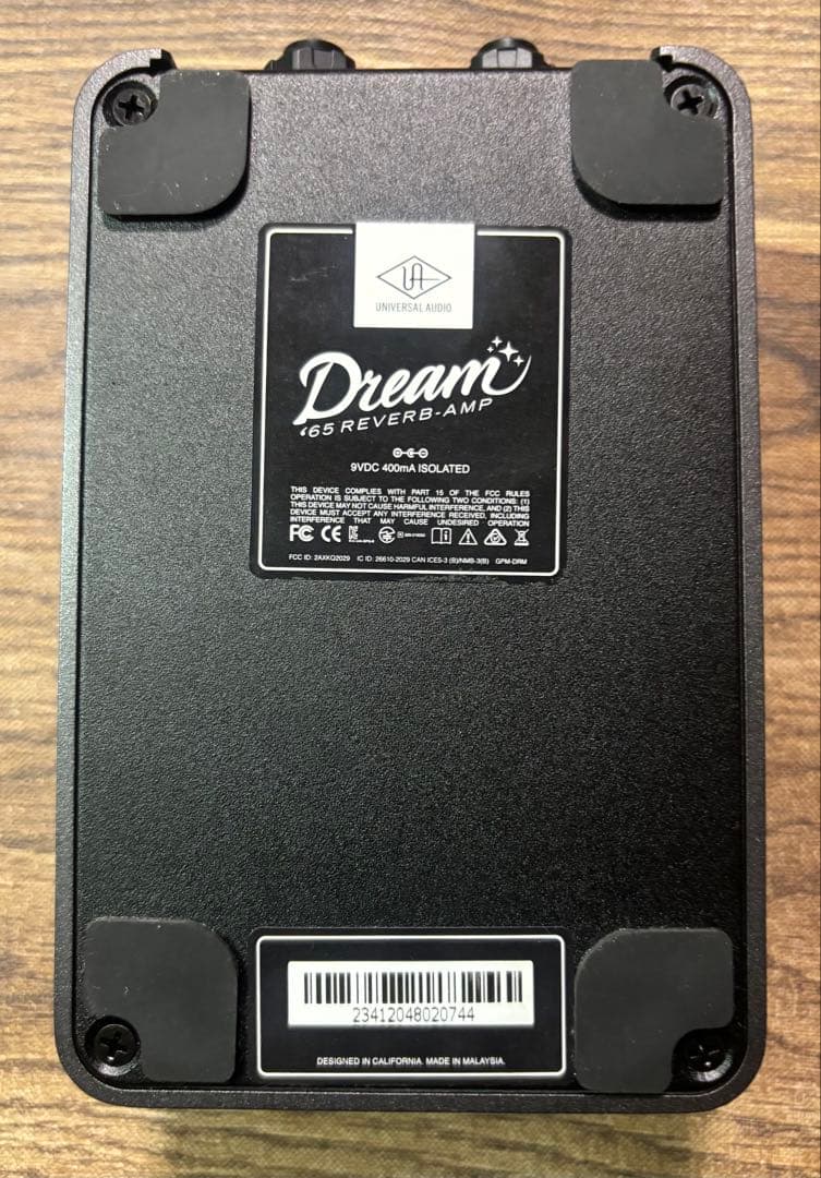 【美品・純正アダプター付】UAFX Dream '65