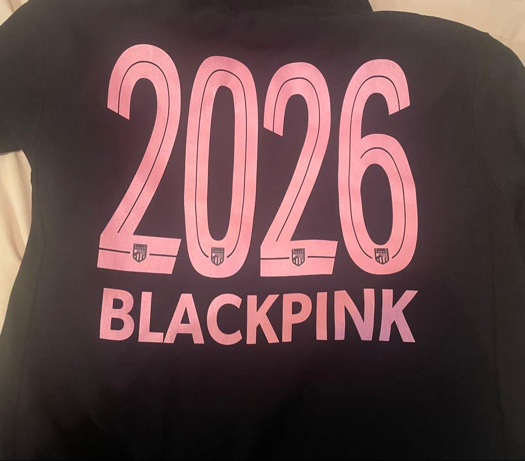 FC東京×BLACKPINK ロゴ　ブラック Lサイズ deadline 限定
