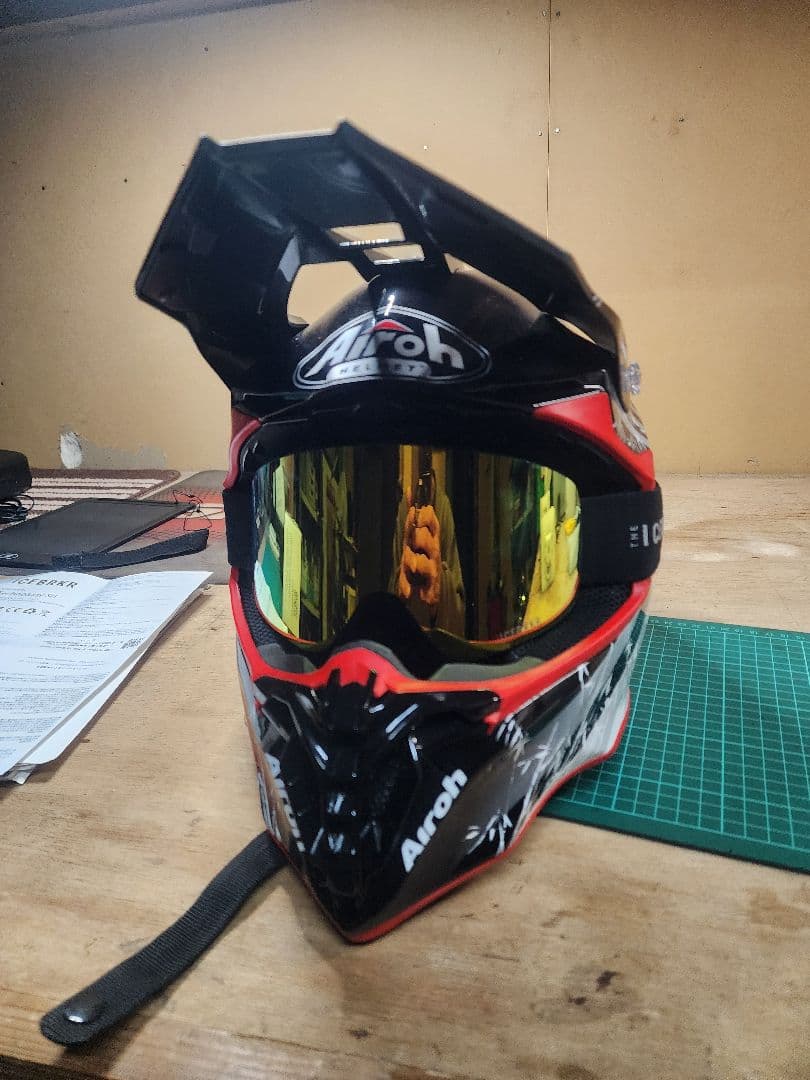 ICEBRKR アイスブレイカー　骨伝導インカムゴーグル ブルー