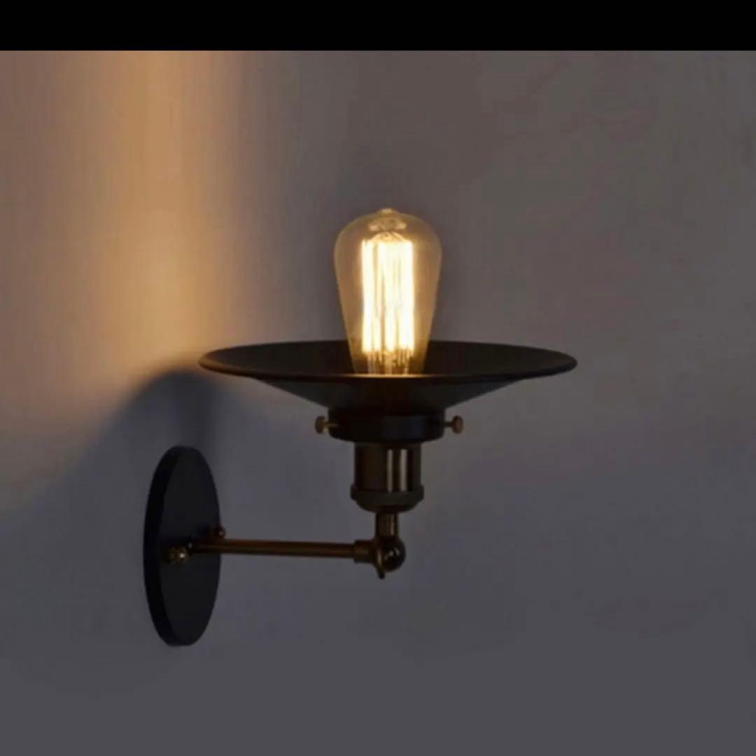 お得な2個セット、壁付け照明器具角度調整可能 ブラック led電球サービスで付き